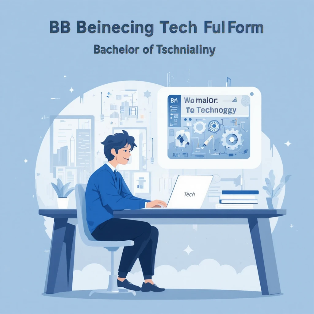 B Tech Full Form – Meaning, Course Details, and Career Scope